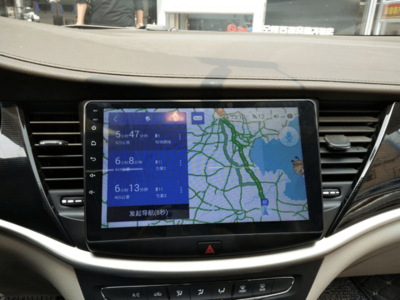 換導(dǎo)航首選-東方啟辰4G車聯(lián)網(wǎng)導(dǎo)航-別克威朗安裝中